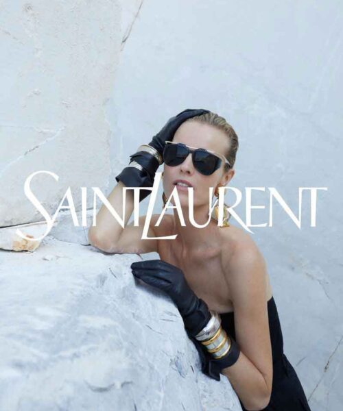 Saint Laurent SS 24 / Photography by Juergen Teller / Courtesy of Saint Laurent