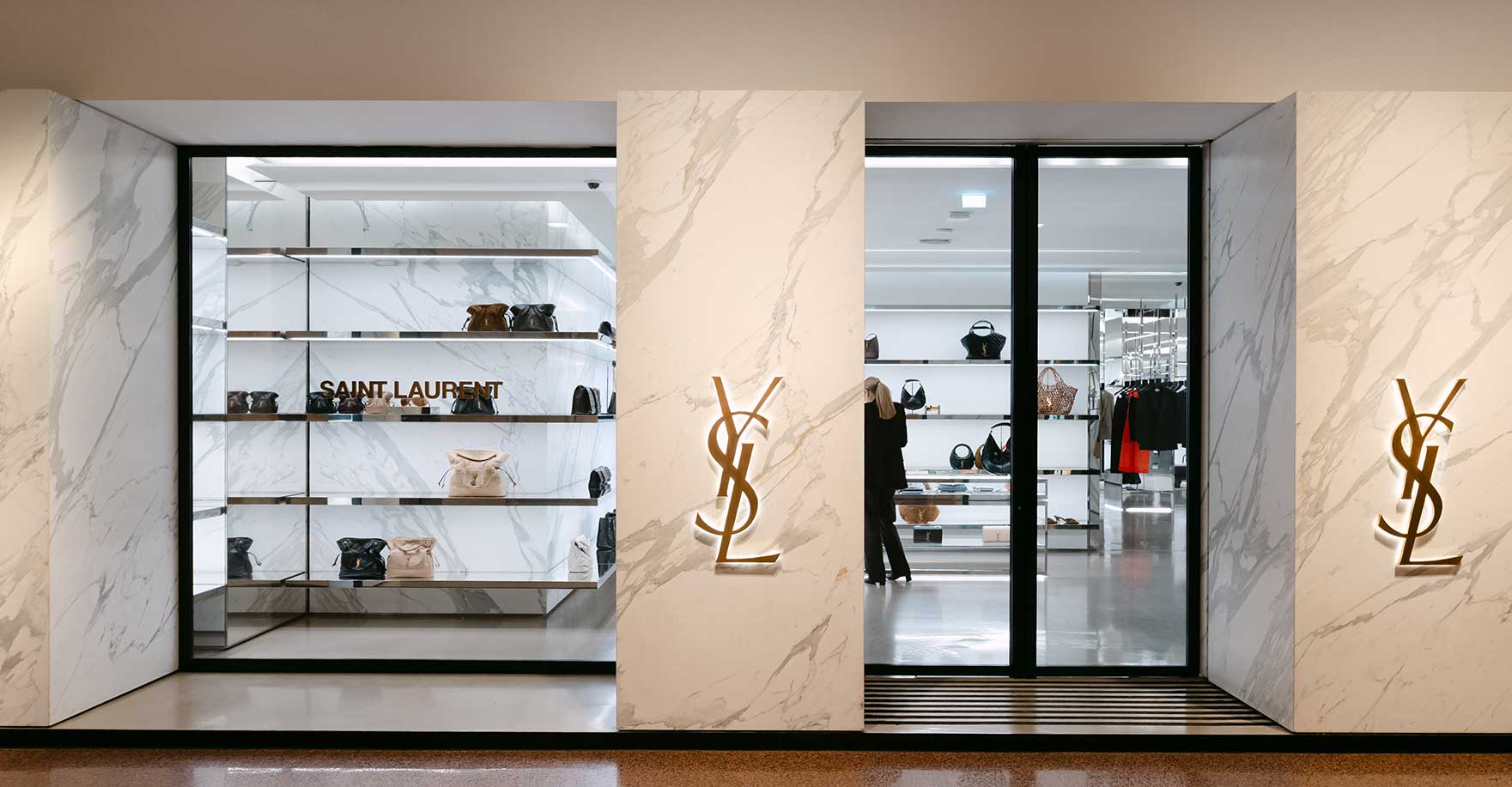 Saint Laurent IN GALLERIA CAVOUR 1959