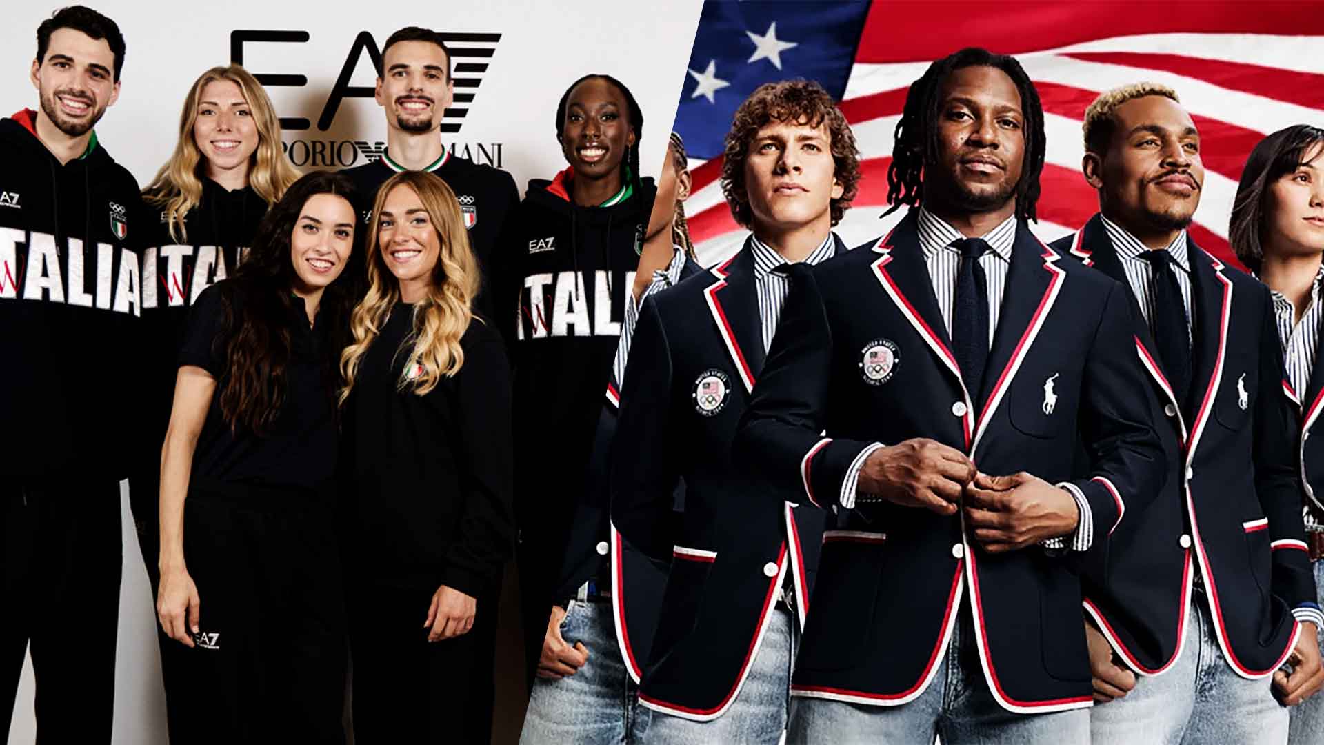 Emporio Armani e Ralph Lauren per iTeam Italia e USA alle Olimpiadi 2024