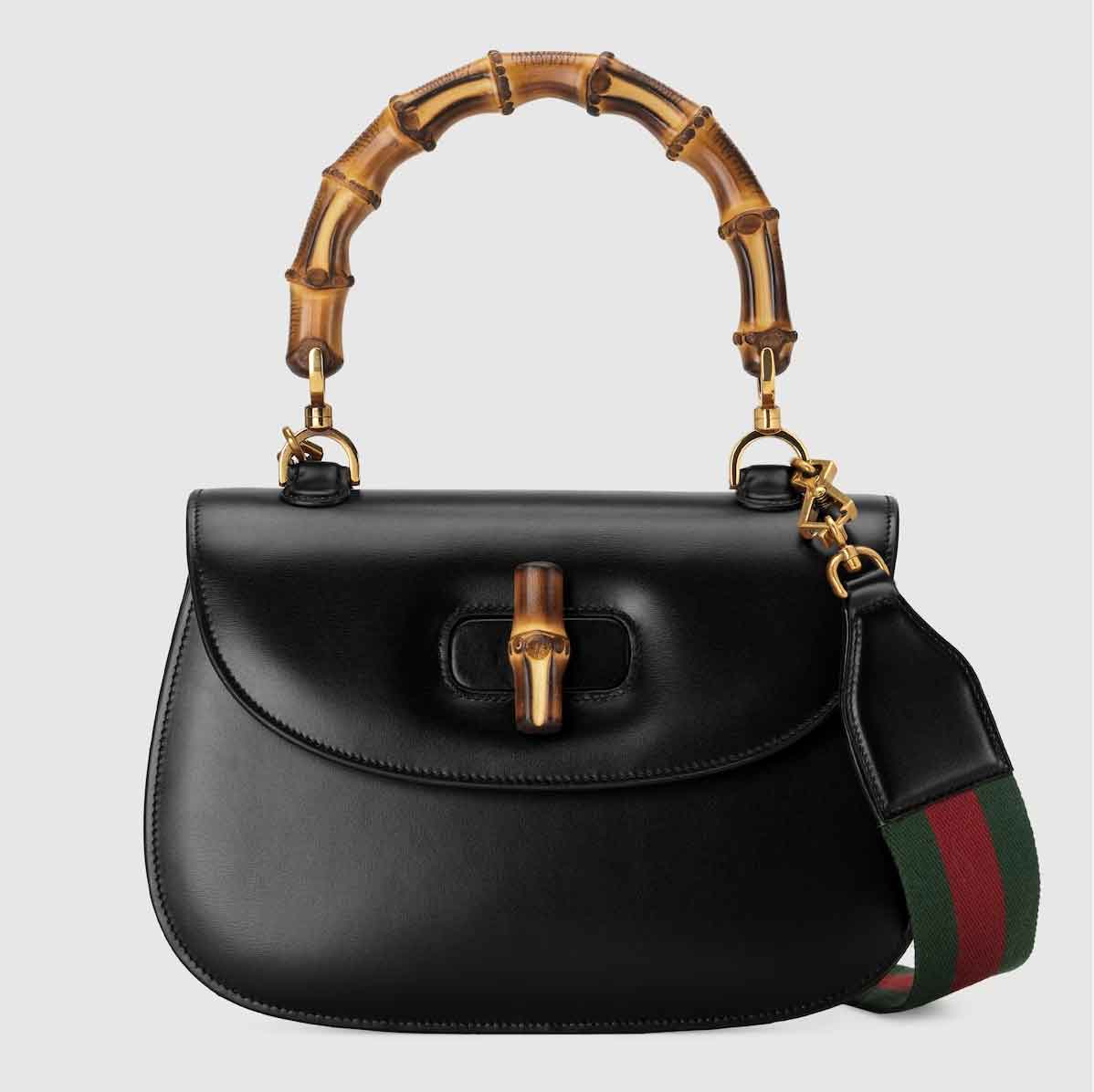 Mini borsa a mano Gucci Bamboo 1947